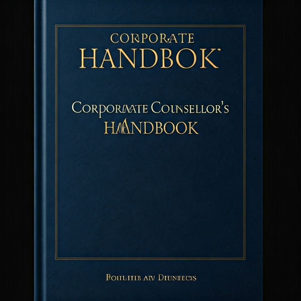 Corporate Counselor's Handbook cover